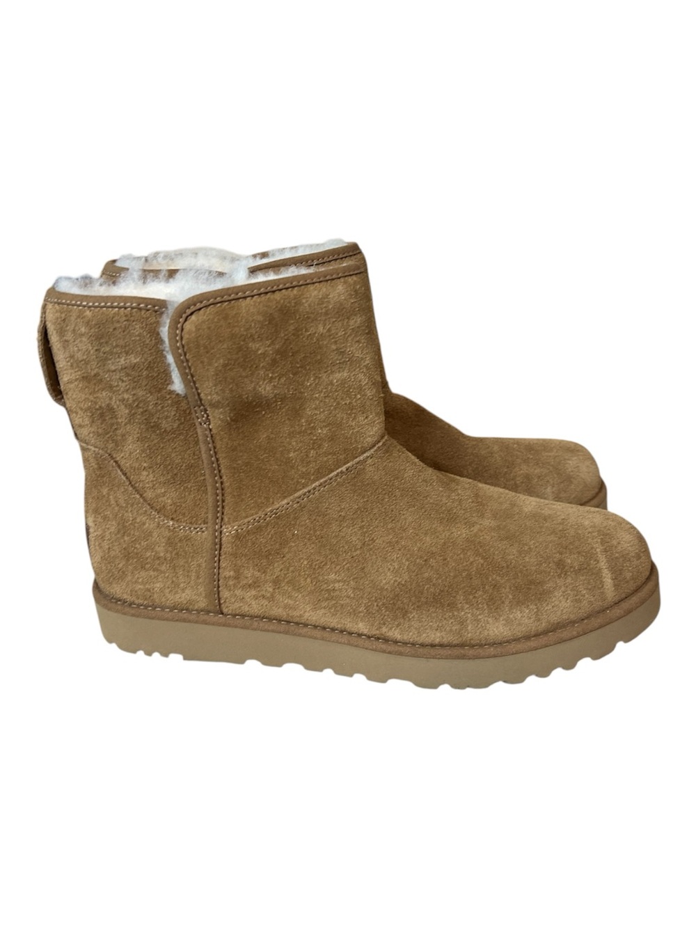 Ugg Boots Women Chestnut Suede Size 10